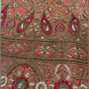 Pink lengha choli